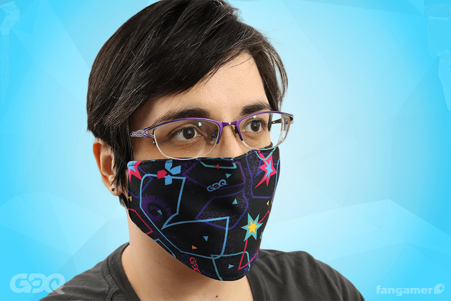 GDQ Arcade-Floor Face Mask