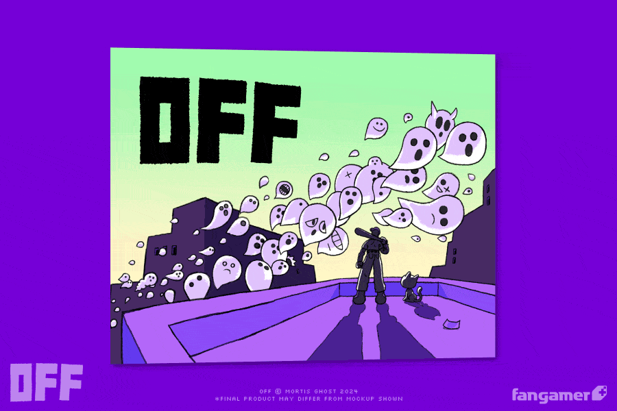OFF Cover Art Lenticular Poster