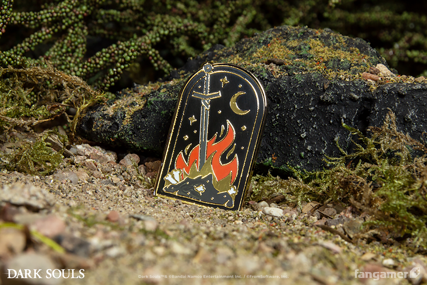 Bonfire Enamel Pin