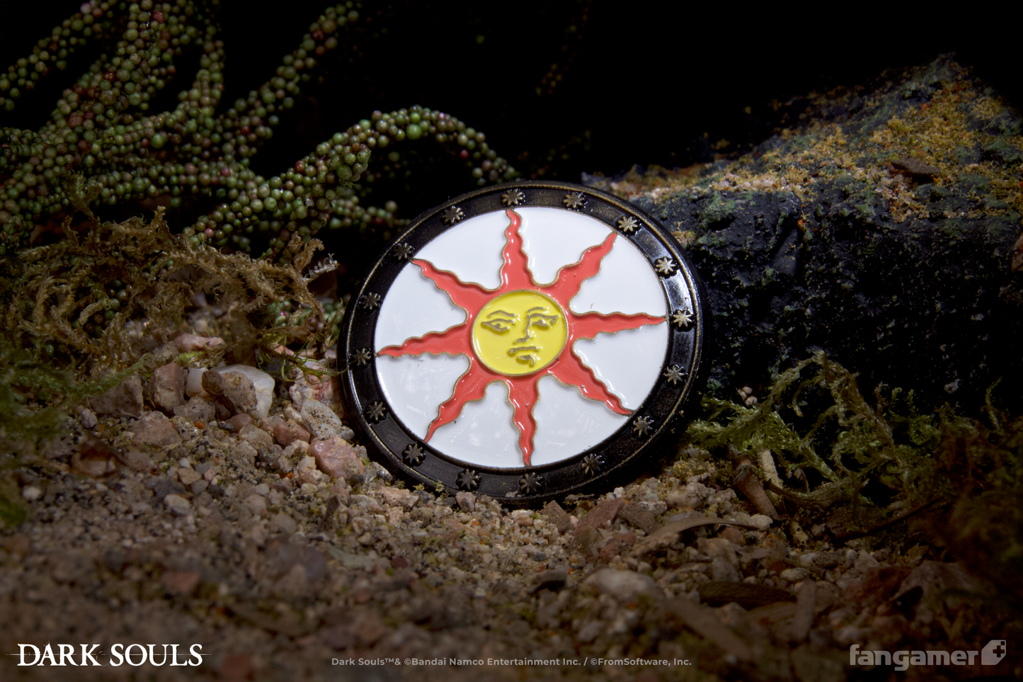 Sunlight Shield Enamel Pin