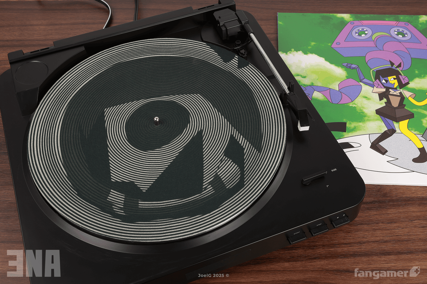 Spinning ENA Slipmat