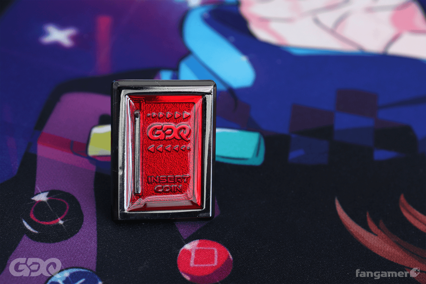GDQ Arcade Coin Slot Pin
