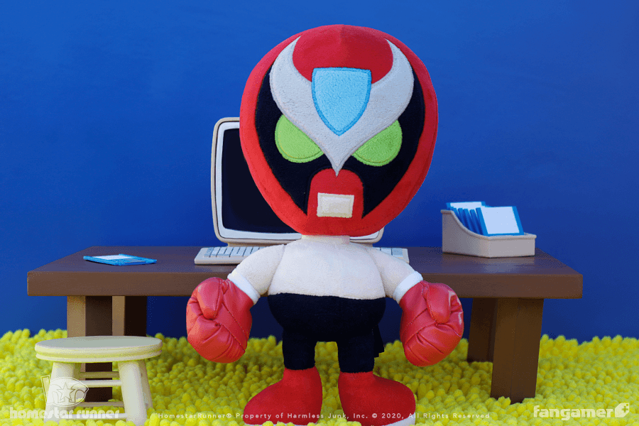 Strong Bad Talking Plush