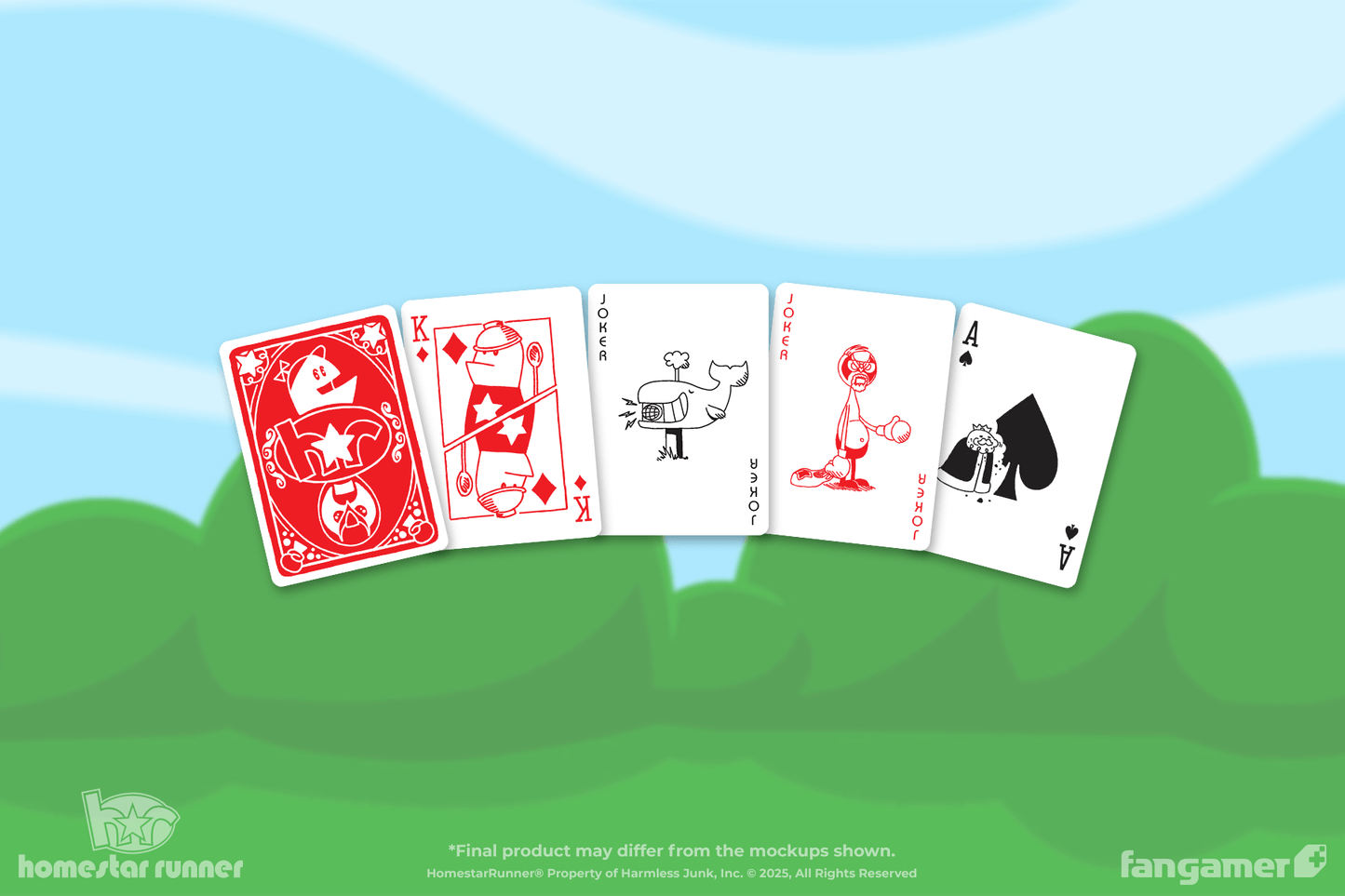 Homestar Runner Playing Cards