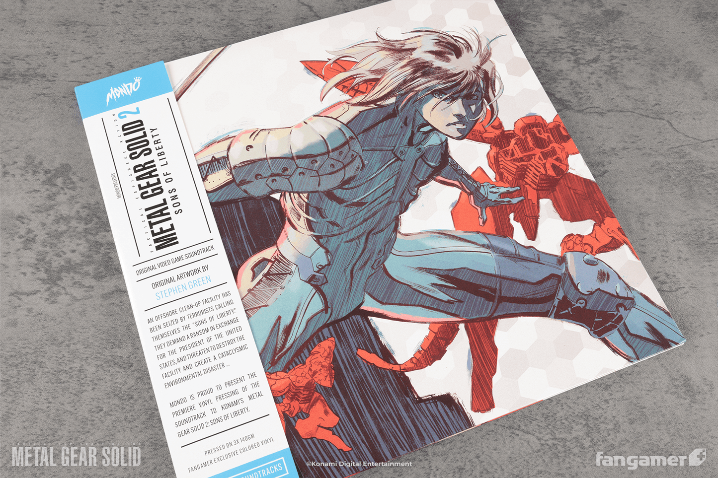 Metal Gear Solid 2: Sons of Liberty - Original Video Game Soundtrack 3XLP