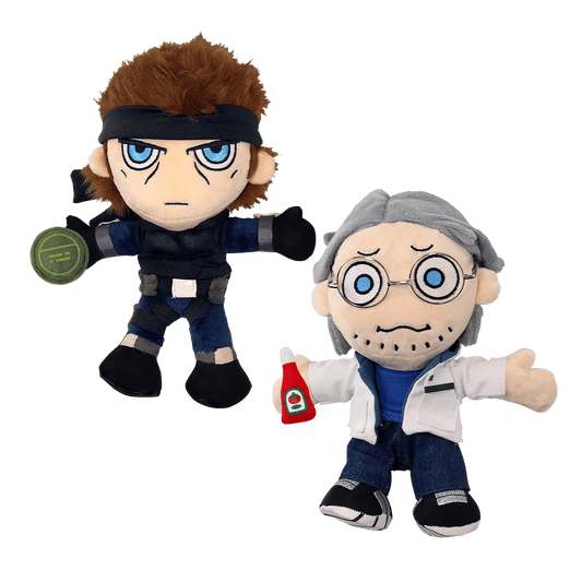 Snake and Otacon Plush Set