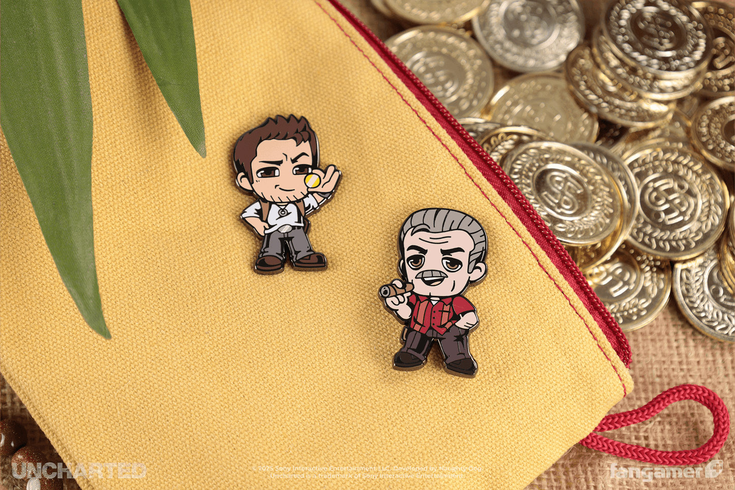 Nathan and Sully Pin Set