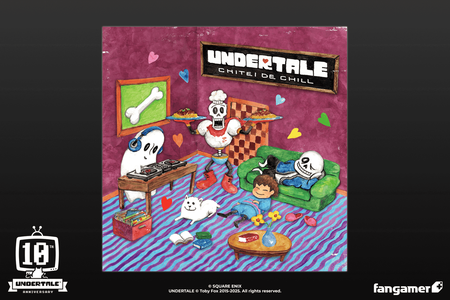 UNDERTALE: CHITEI DE CHILL CD