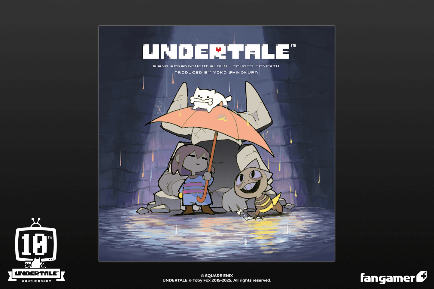UNDERTALE Piano Arrangement Album: Echoes Beneath CD