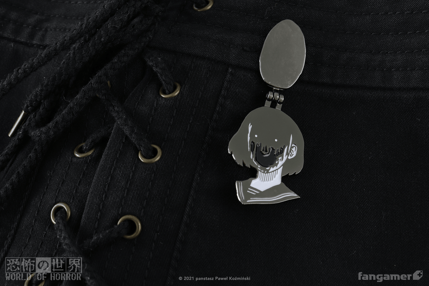 Crestfallen Mask Enamel Pin