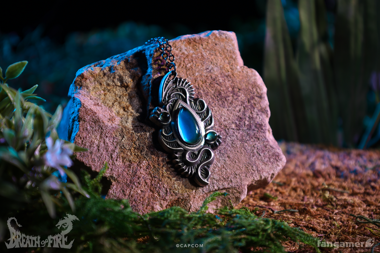 Dragon Tear Color-Changing Necklace