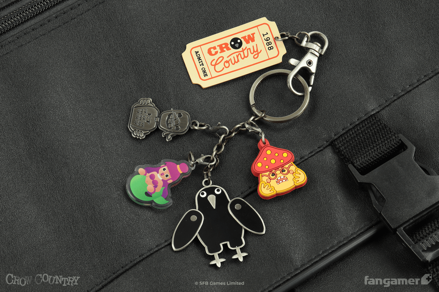 Crow Country Park Keychain