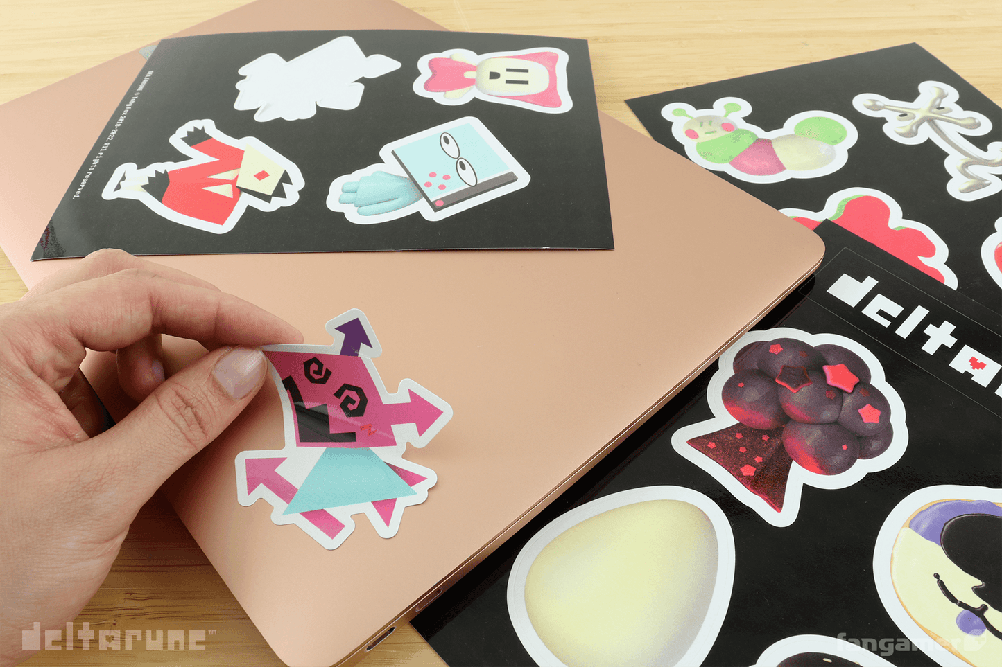 DELTARUNE NPC Sticker Sheet
