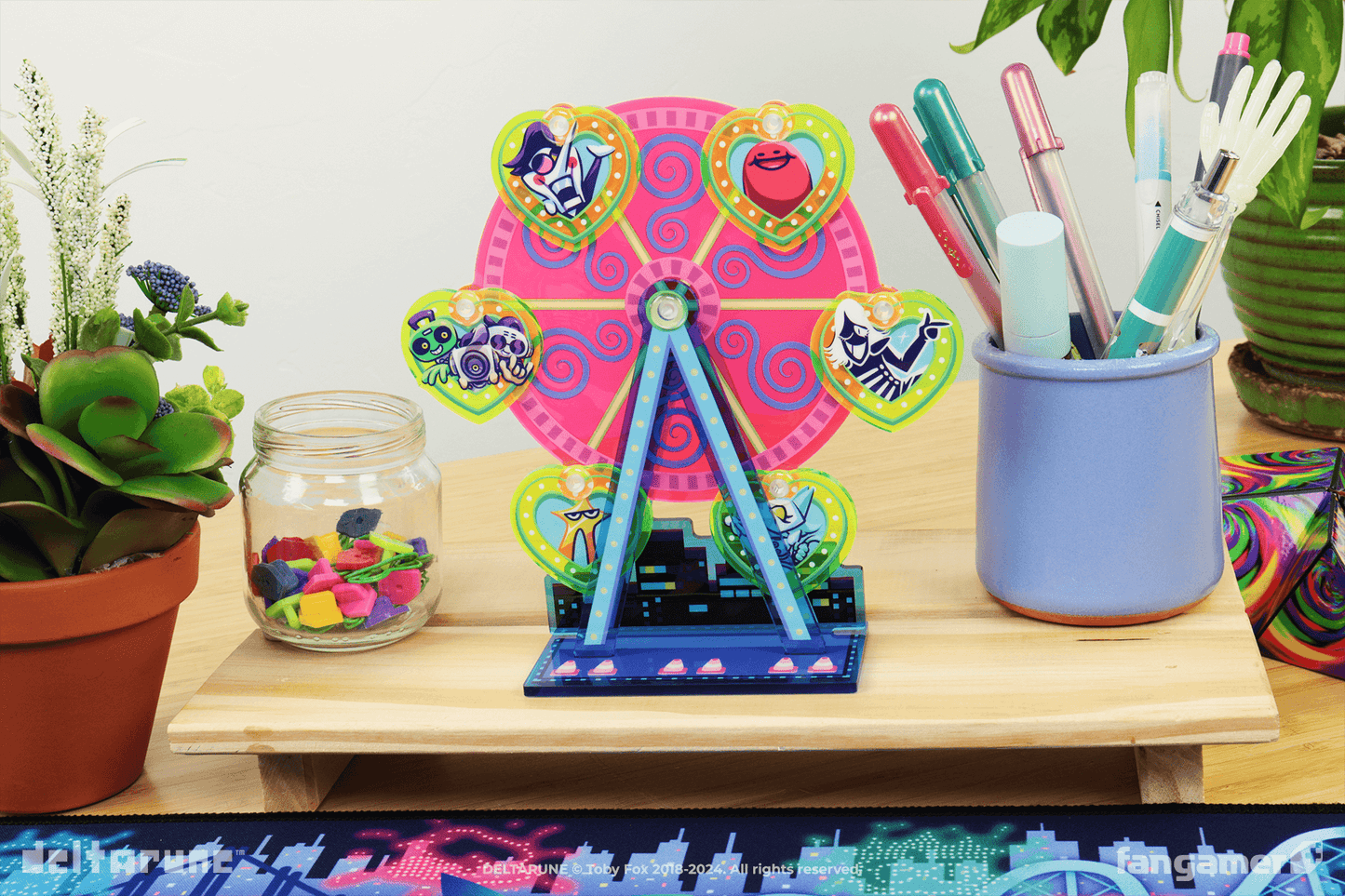 Cyber City Ferris Wheel Acrylic Standee