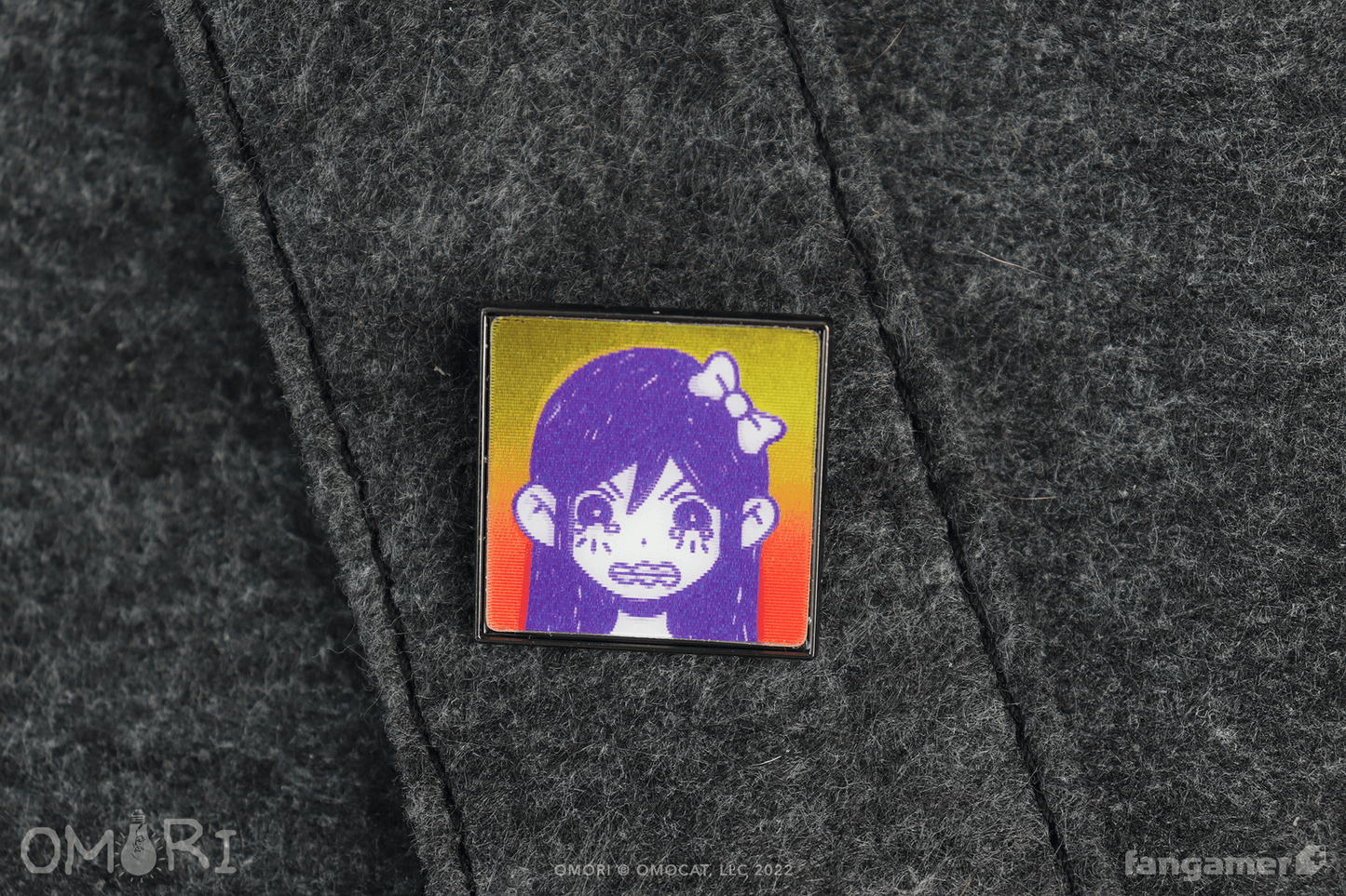 Angry AUBREY Lenticular Pin