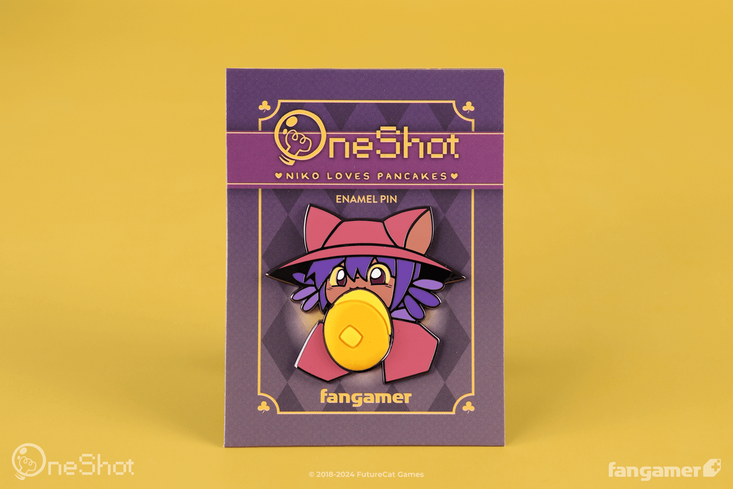 Niko Loves Pancakes Pin