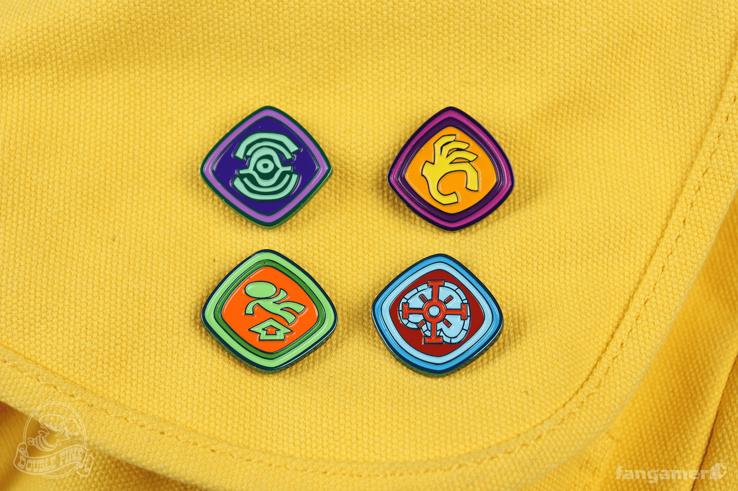 Psychonauts 2 Merit Badge Pin Set 2