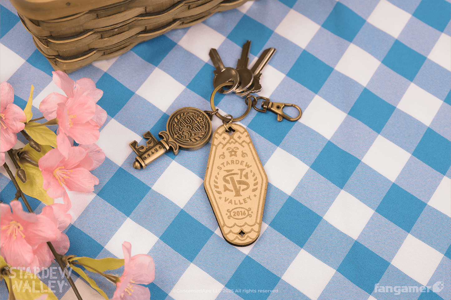 Community Center Keychain