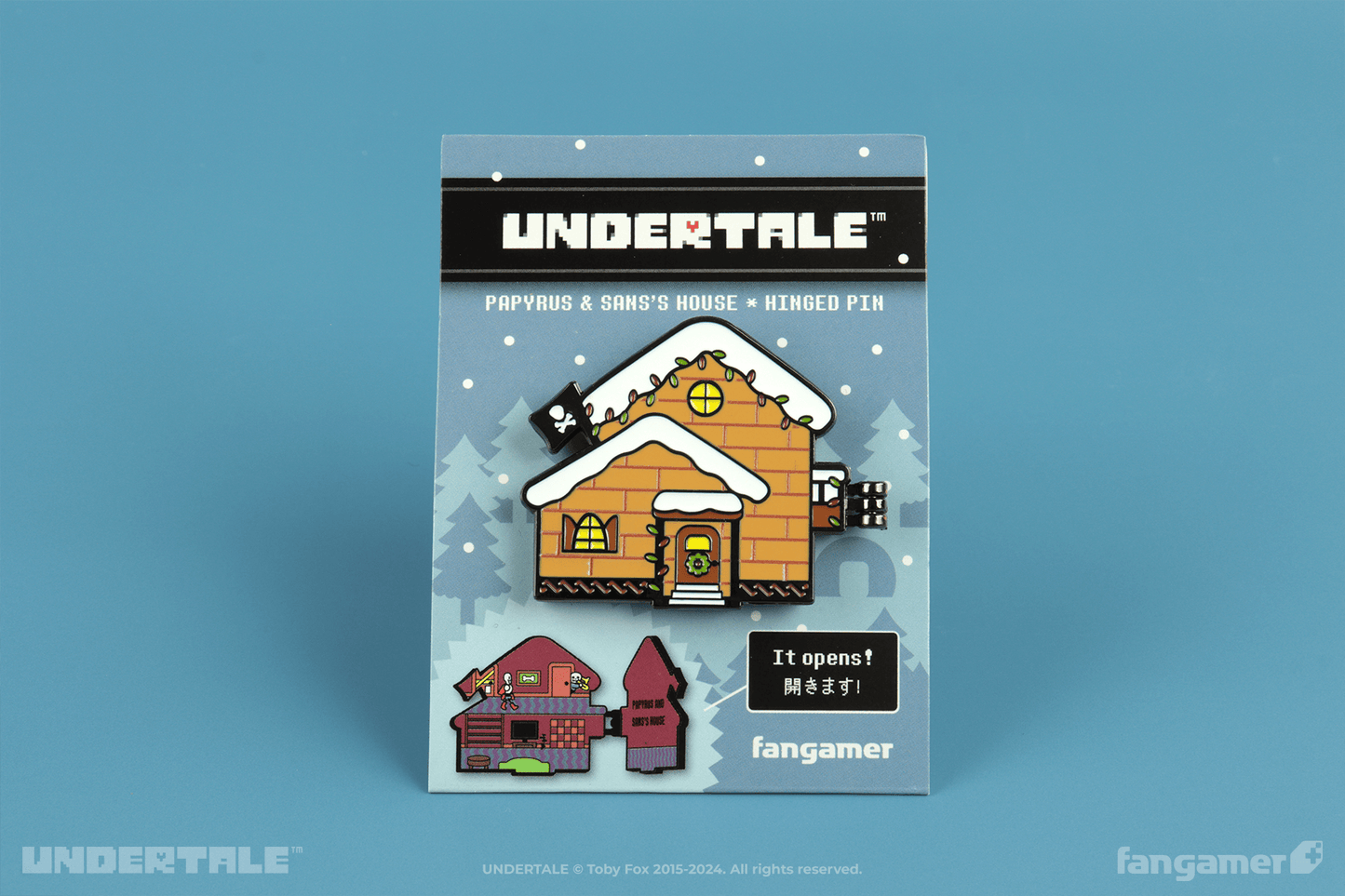 Papyrus & Sans's House Hinged Pin