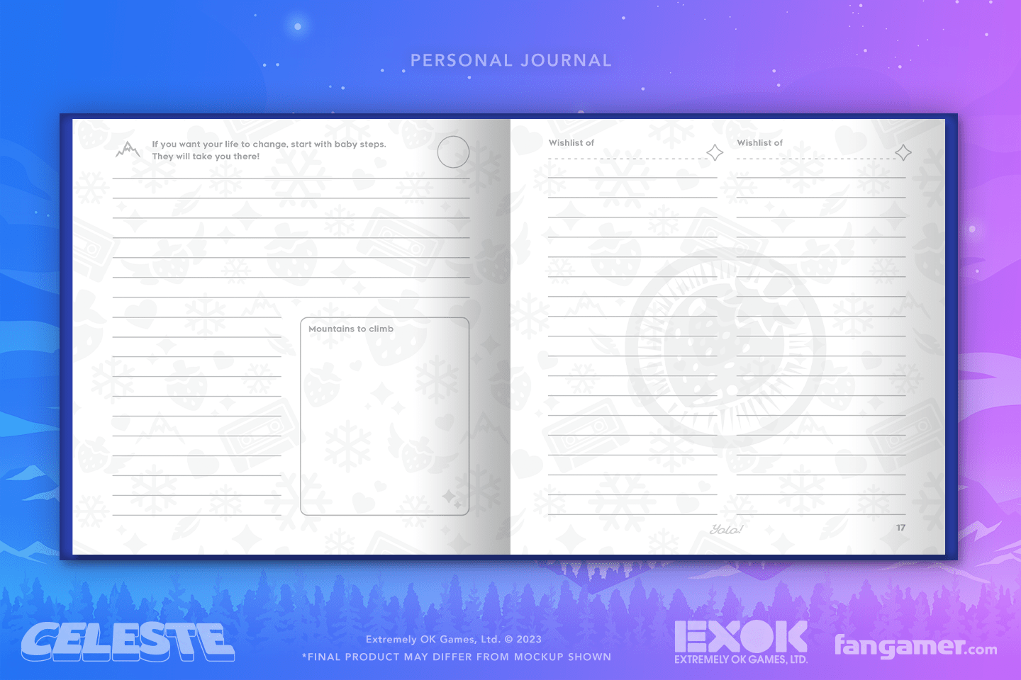 Reflection Art Album and Journal Set