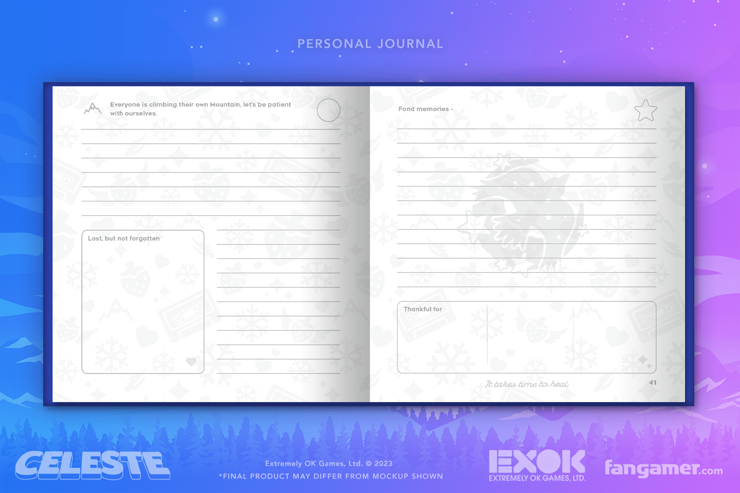 Reflection Art Album and Journal Set