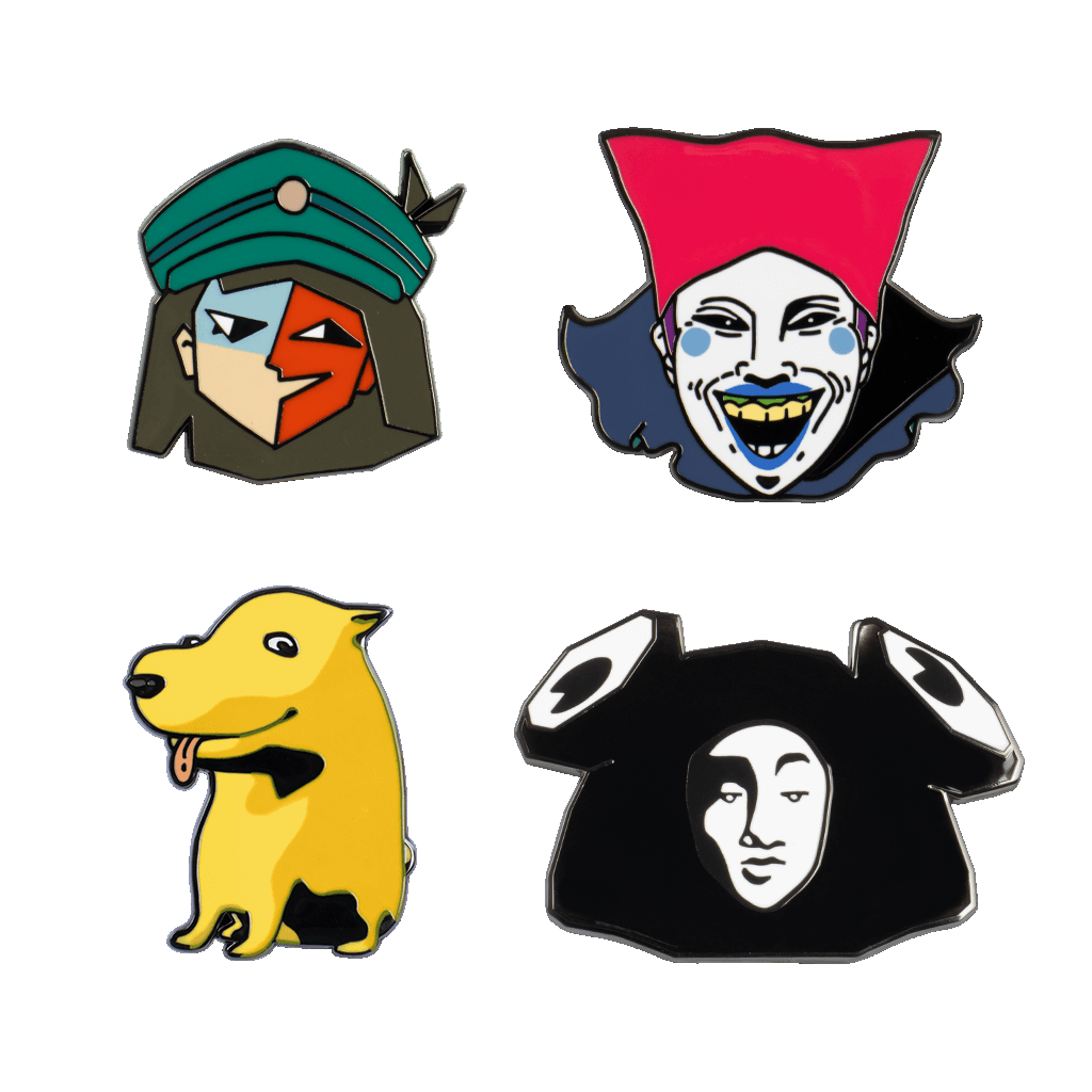 ENA Character Pin Set