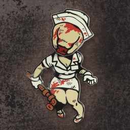 Bobblehead Nurse Pin