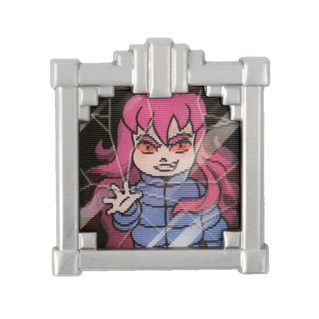 Double Mirror Lenticular Pin