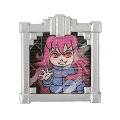 Double Mirror Lenticular Pin