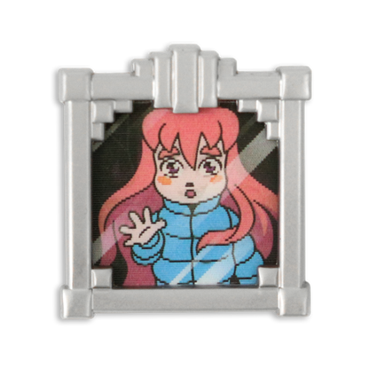 Double Mirror Lenticular Pin