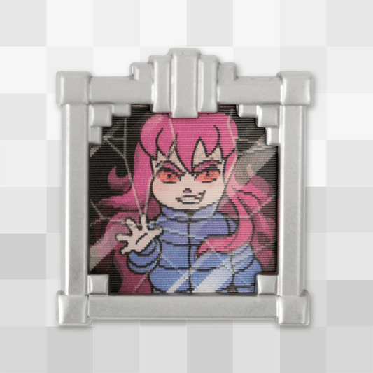 Double Mirror Lenticular Pin