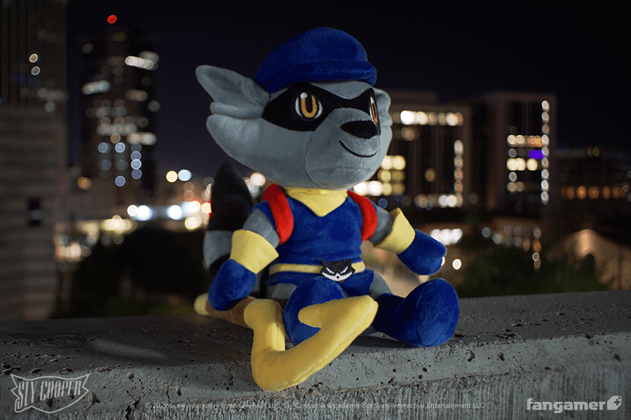 Sly Cooper 20th Anniversary Plush