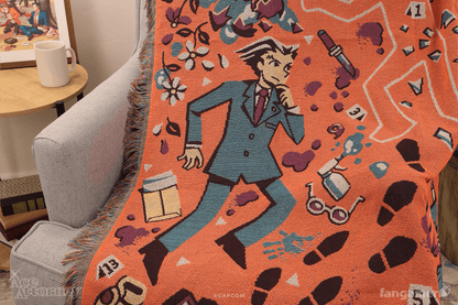 Crime Scene Throw Blanket