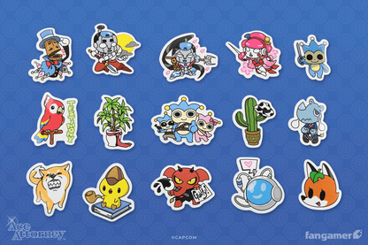 Criminally Cute Mascot Sticker Set