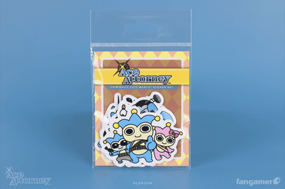 Criminally Cute Mascot Sticker Set