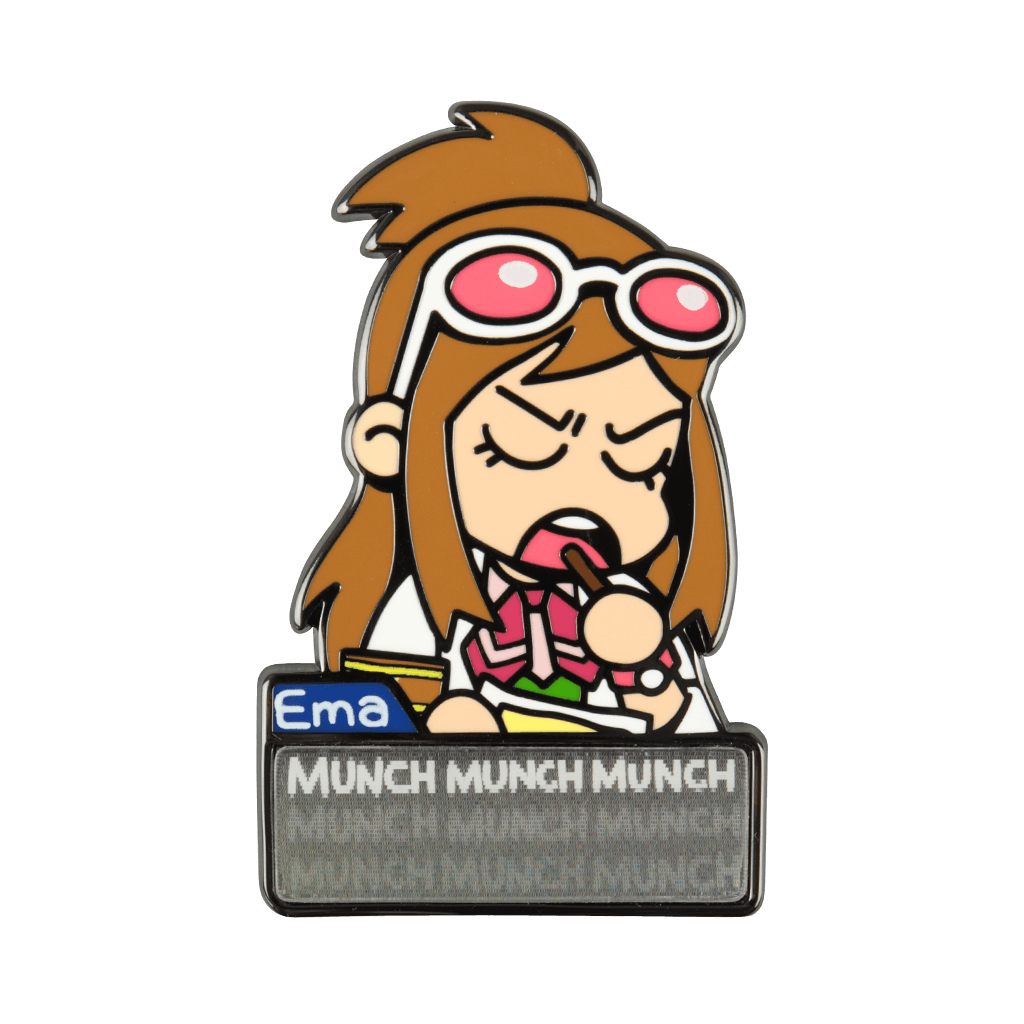 Snacking Ema Lenticular Pin