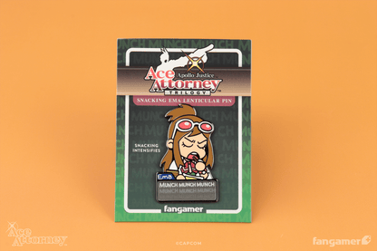 Snacking Ema Lenticular Pin