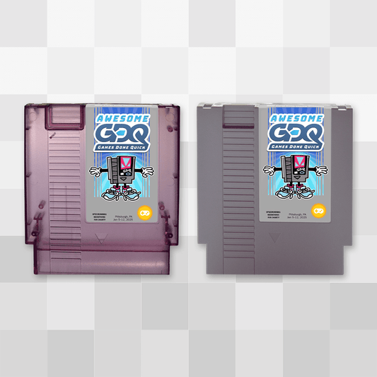 AGDQ 2025 Limited Edition NES Cartridge