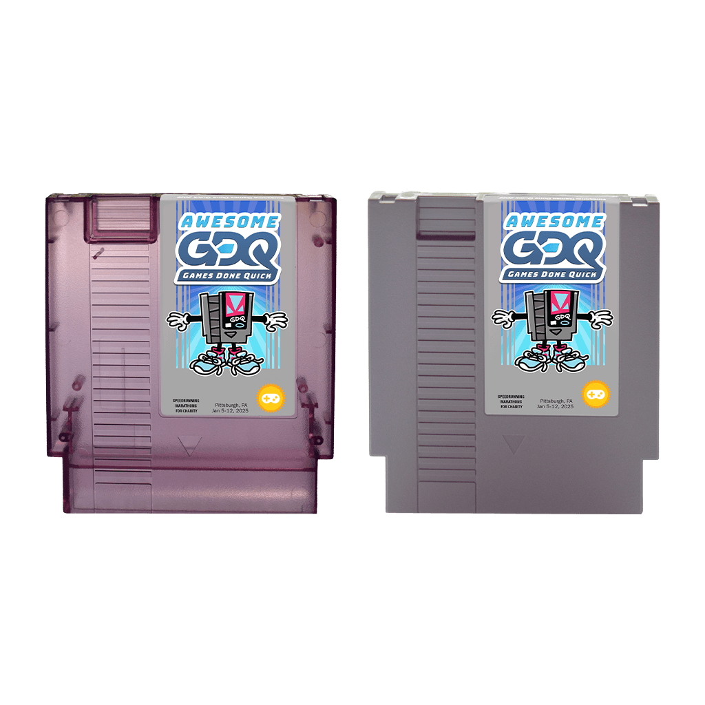 AGDQ 2025 Limited Edition NES Cartridge