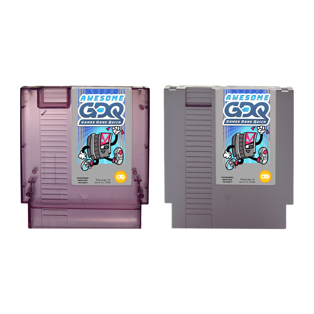 AGDQ 2026 Limited Edition NES Cartridge