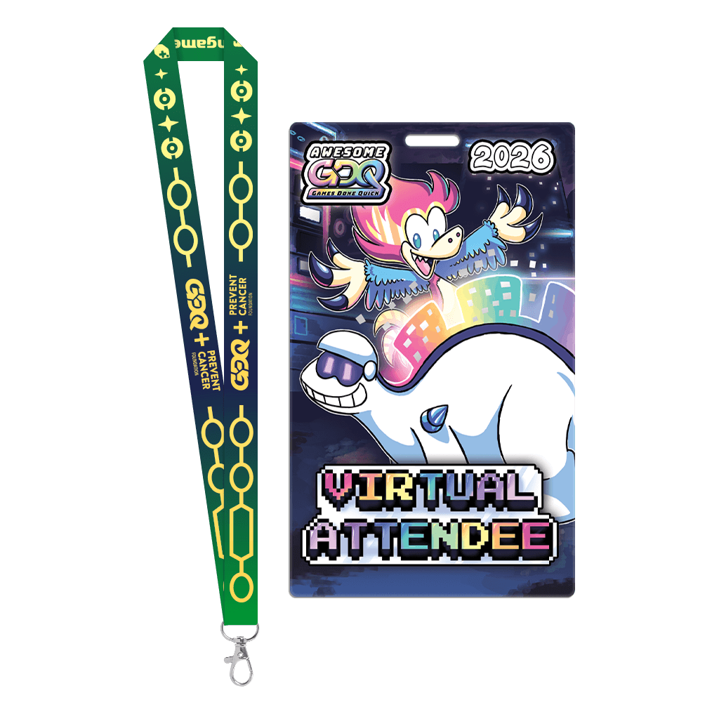 AGDQ 2026 Virtual Attendee Badge