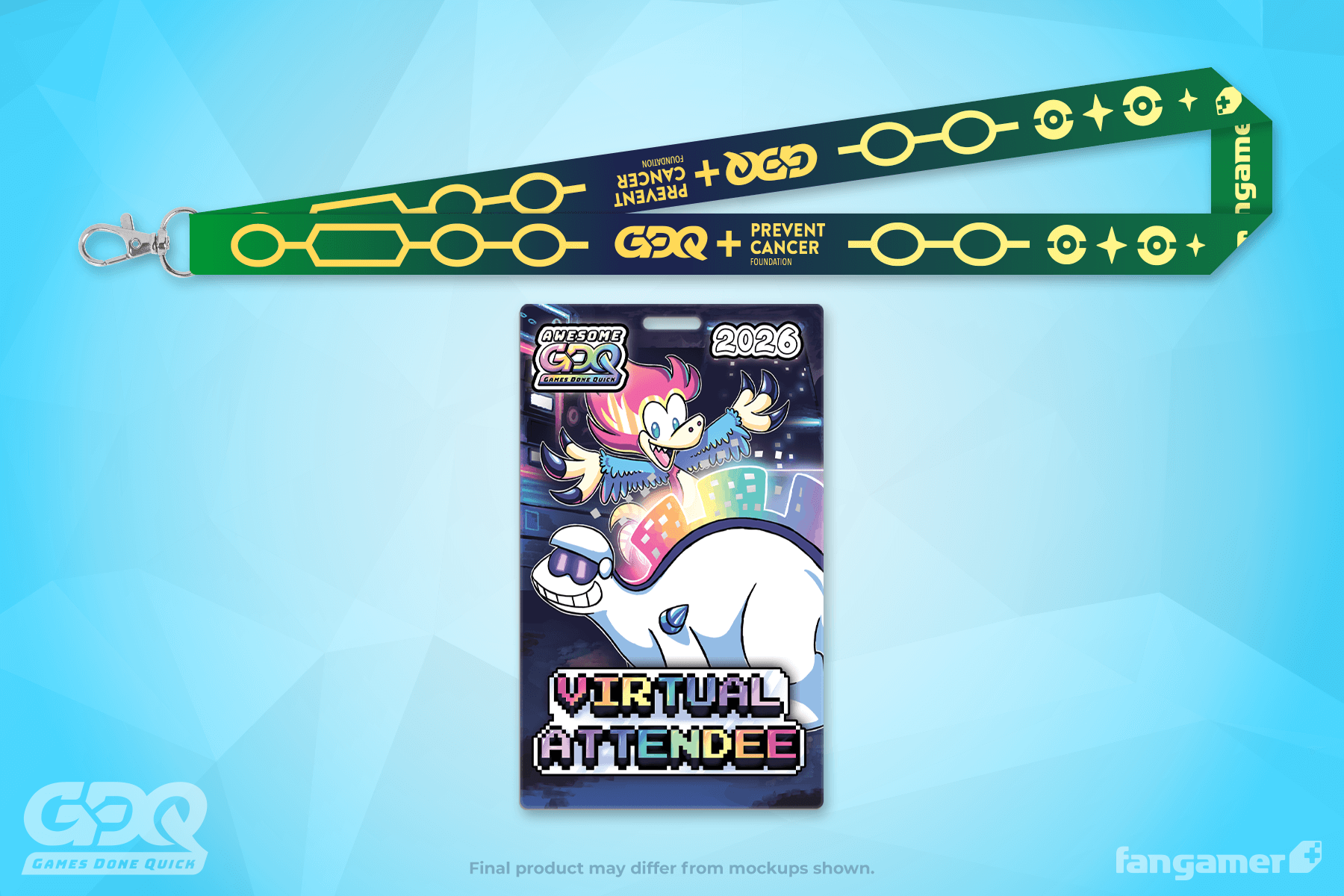 AGDQ 2026 Virtual Attendee Badge