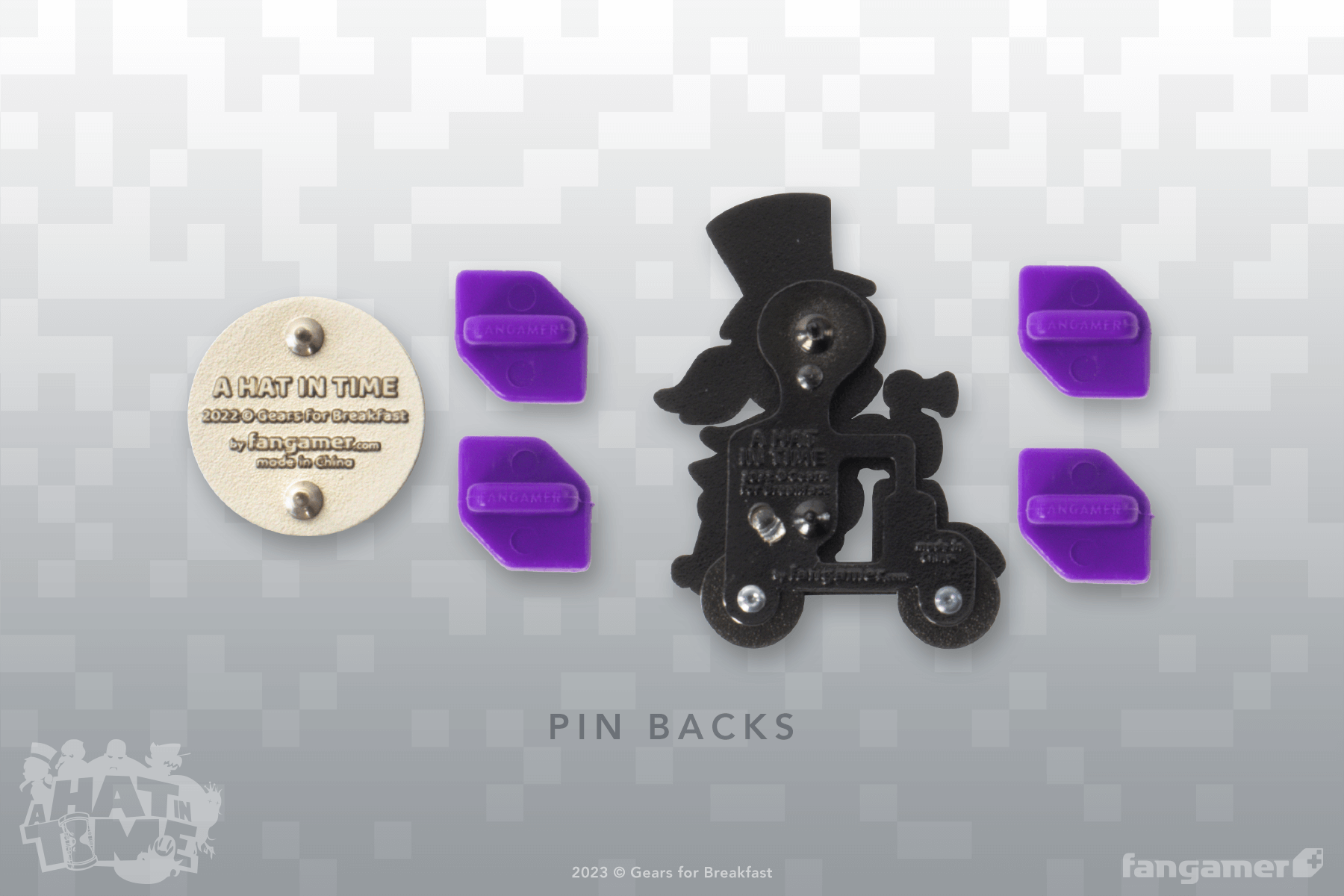 Scooter Spinning Pin Set