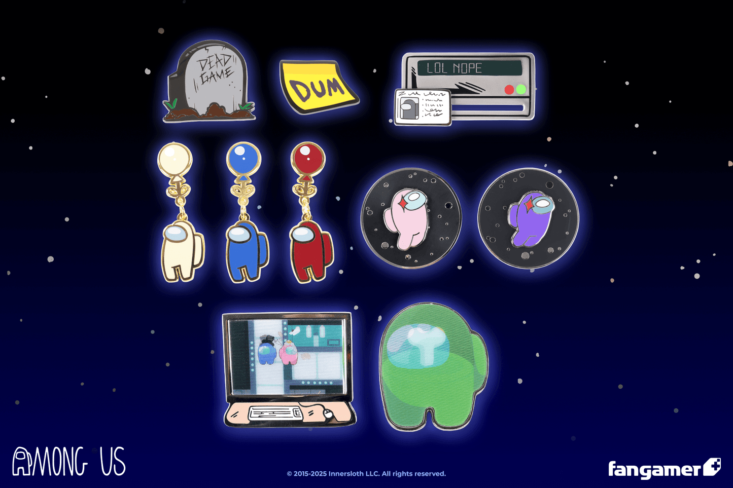 Among Us Mystery Pin Pack