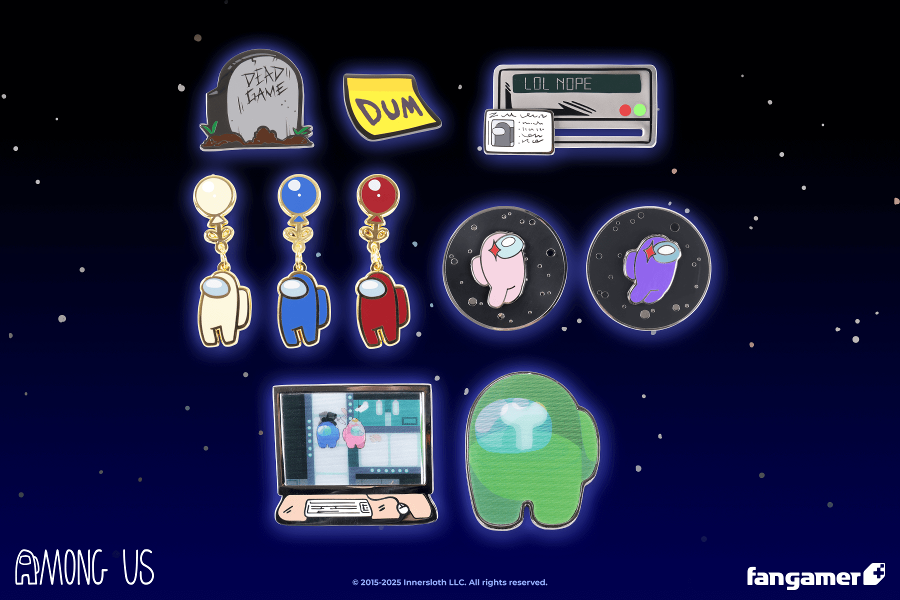 Among Us Mystery Pin Pack