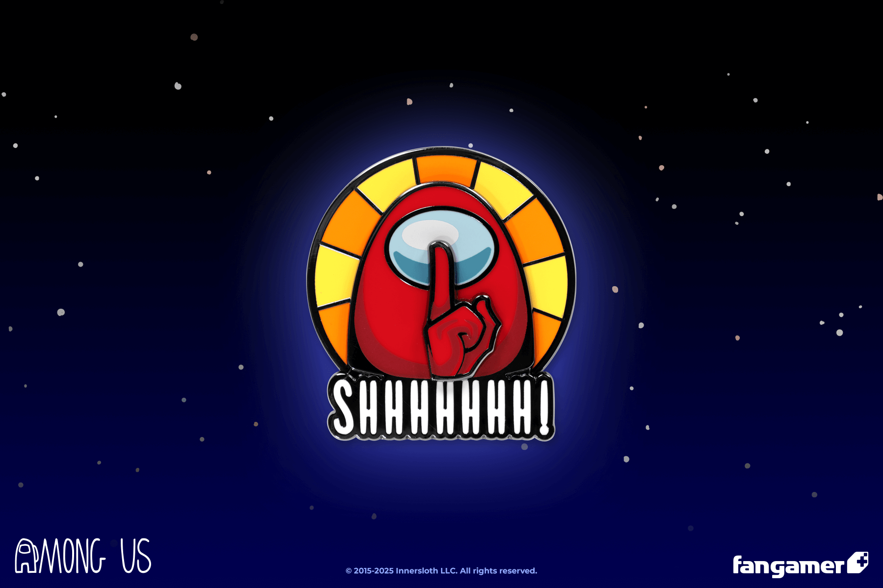 Shhhhhhh! Spinning Pin