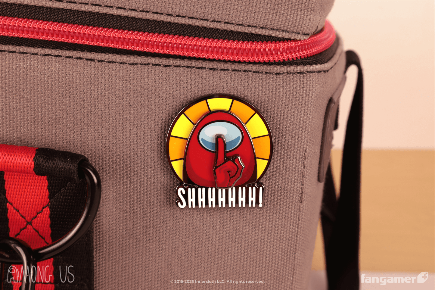 Shhhhhhh! Spinning Pin