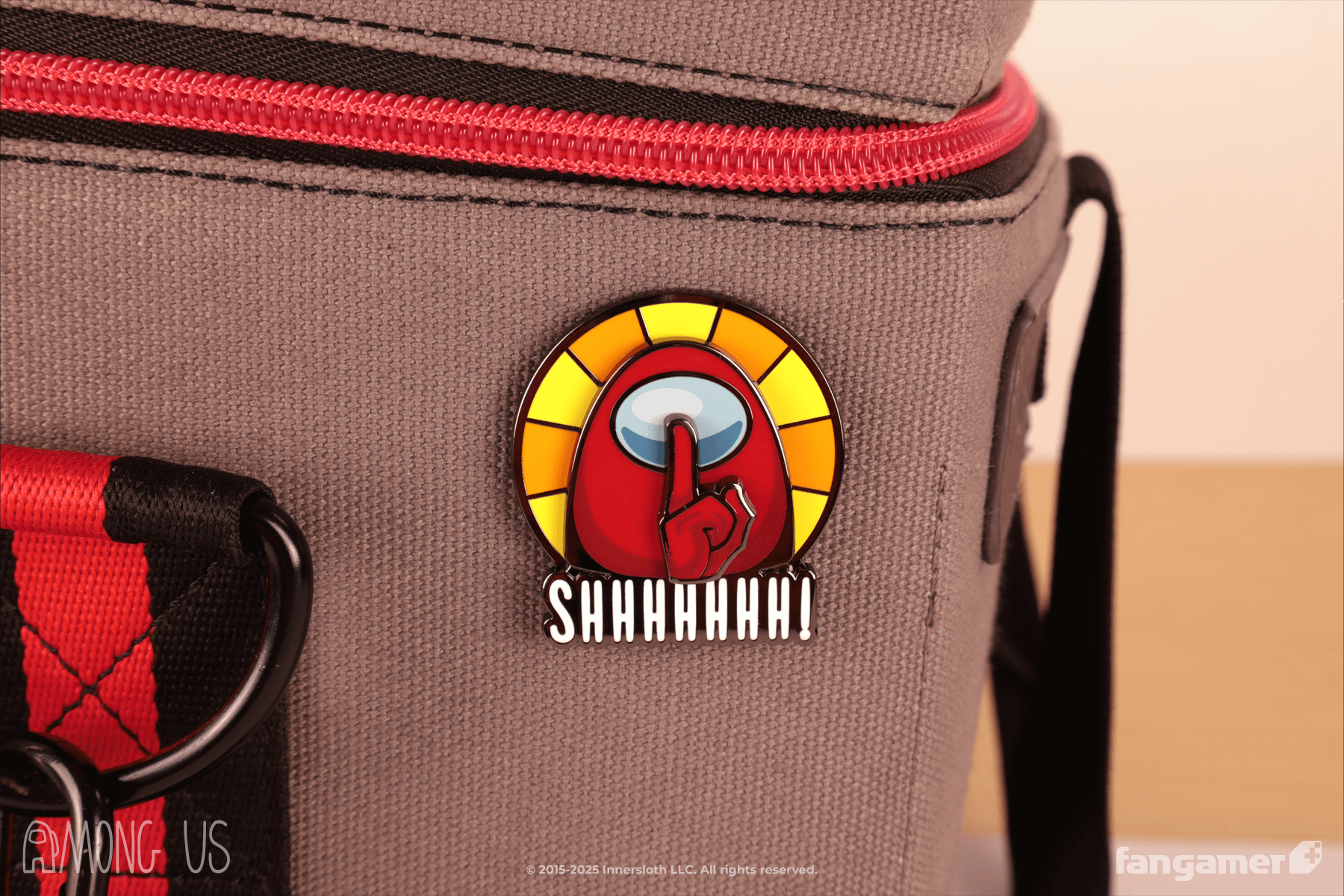 Shhhhhhh! Spinning Pin