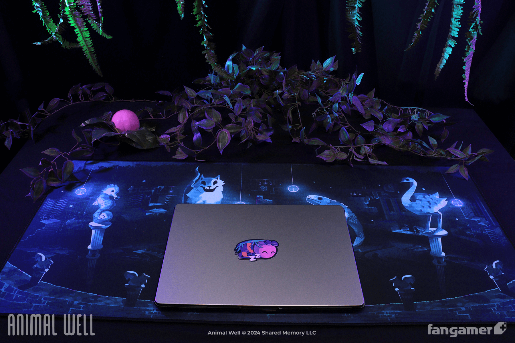Effigies in the Depths Desk Mat