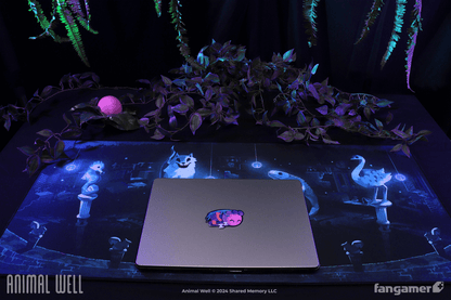 Effigies in the Depths Desk Mat